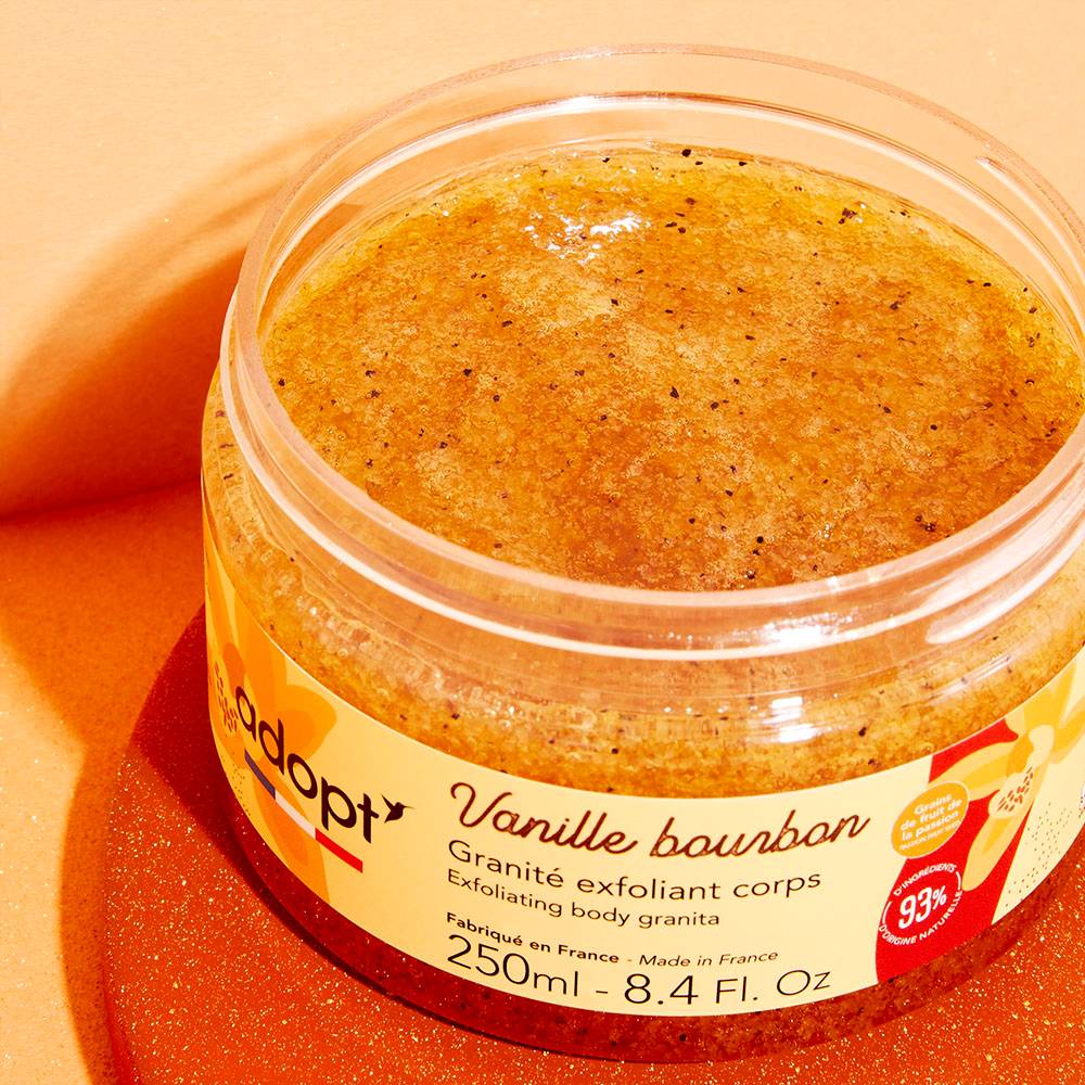 Vanille bourbonGranité exfoliant 250 ml