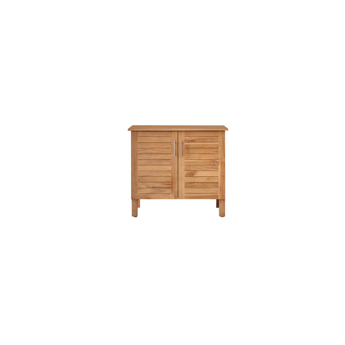 Tikamoon Massief teakhouten badmeubel 85 cm - Naturel