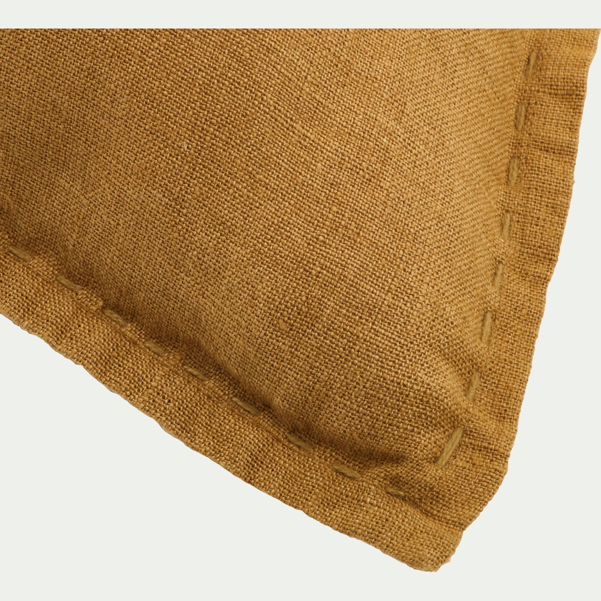 VINON - Coussin en lin lavé 30x80cm - brun alep