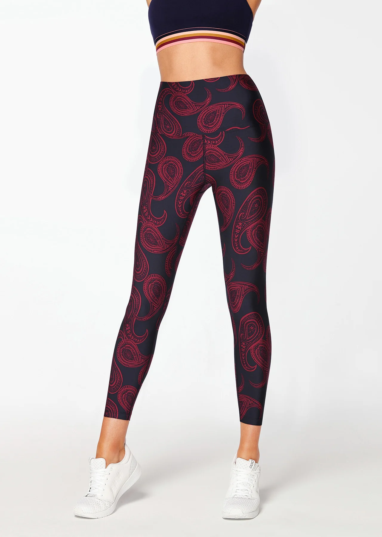 Street Paisley Ankle Biter Tight