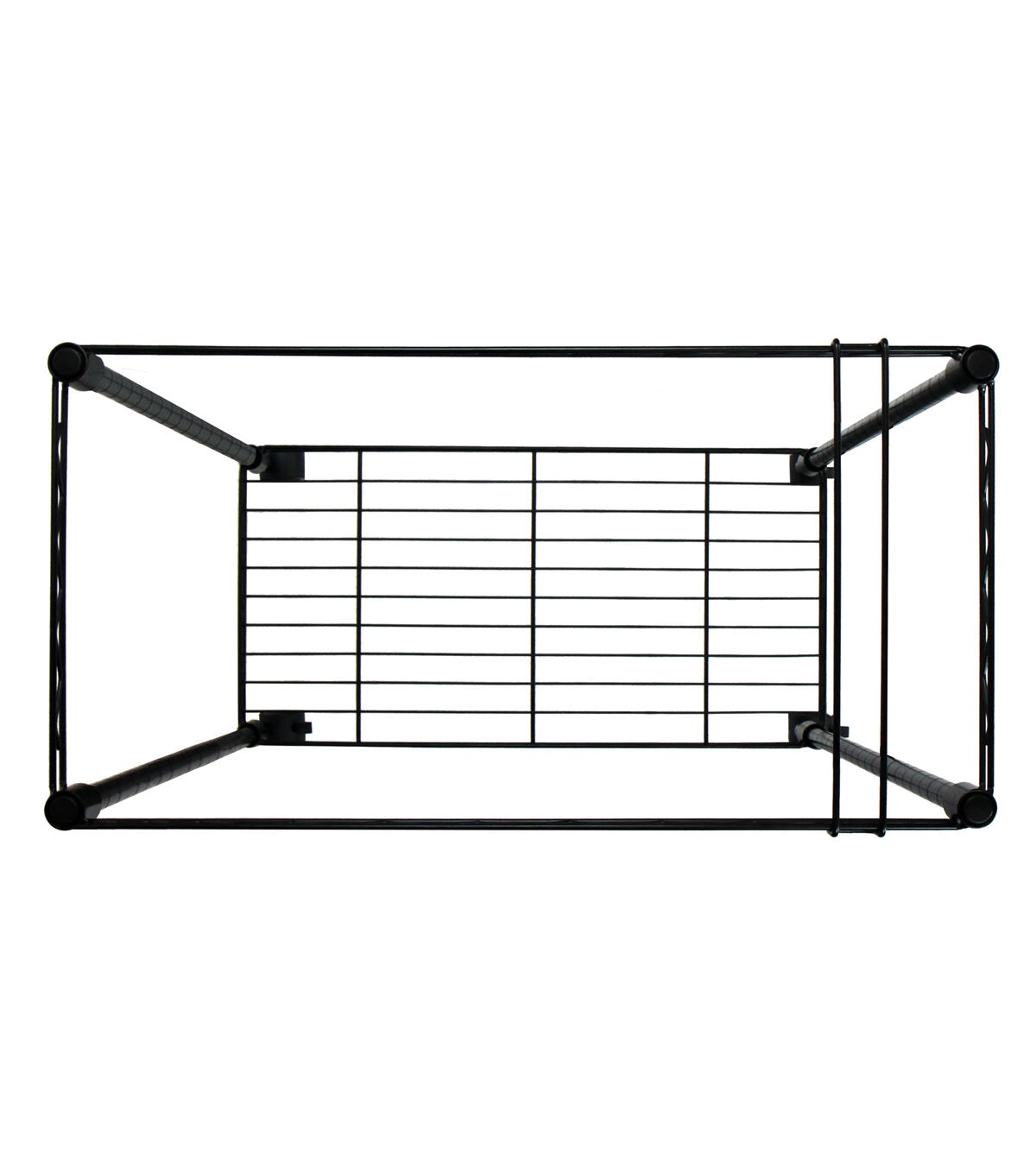 Oceanstar 24 Black Portable Single Tier Metal Rolling File Cart