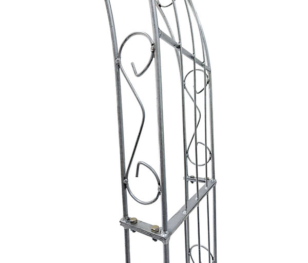 Arche de jardin LEA with sommet arrond - 180 cm Galvanisé