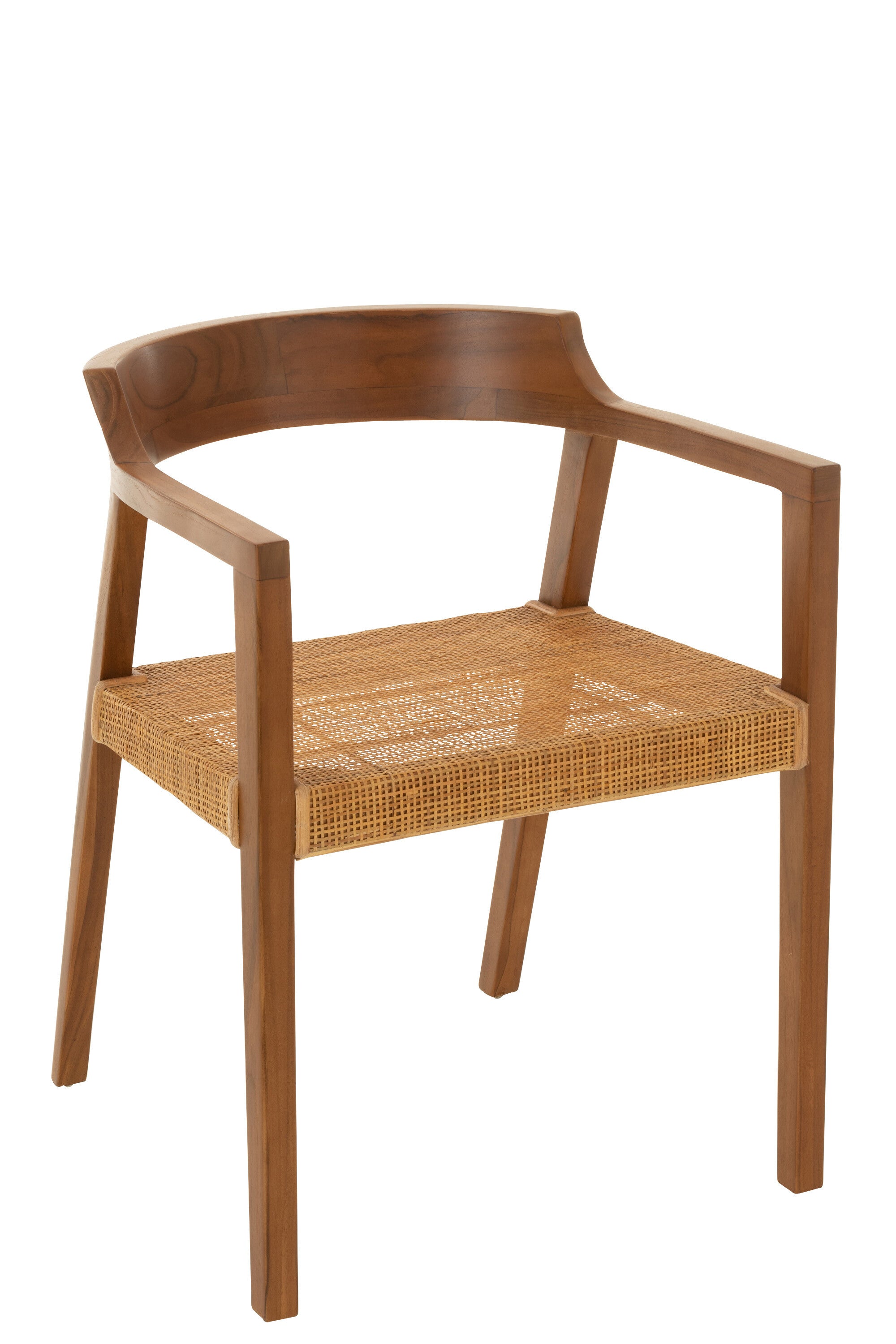 J-Line stoel Emma - hout - bruin