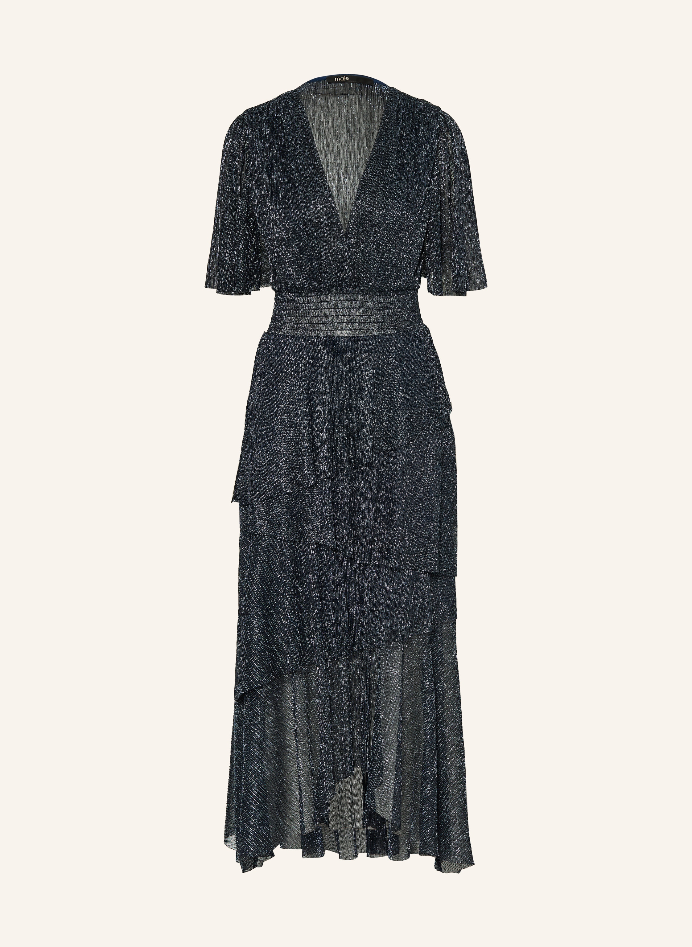 maje Cocktailkleid mit Glitzergarn