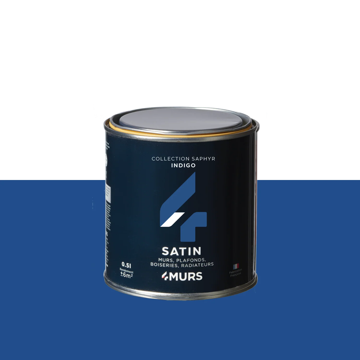 Saphyr Peinture Finition Peinture indigo Satiné 0,5 L