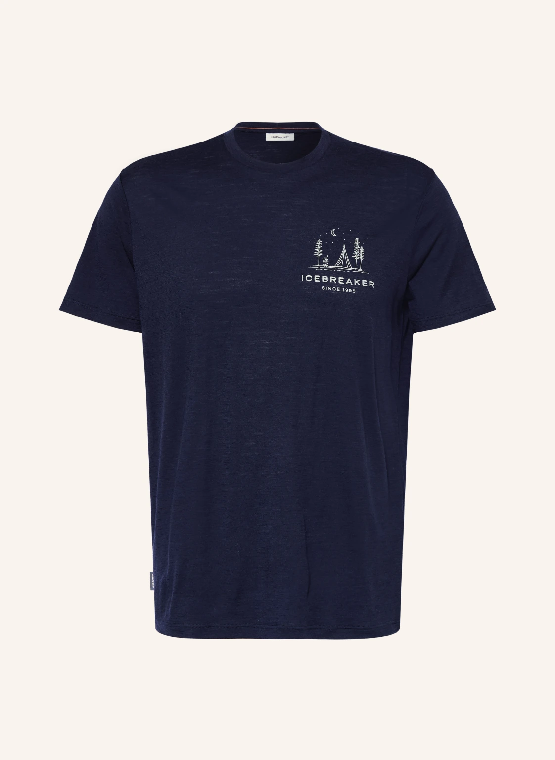 icebreaker Funktionsshirt MERINO 150 TECH LITE PEACEFUL PASS aus Merinowolle