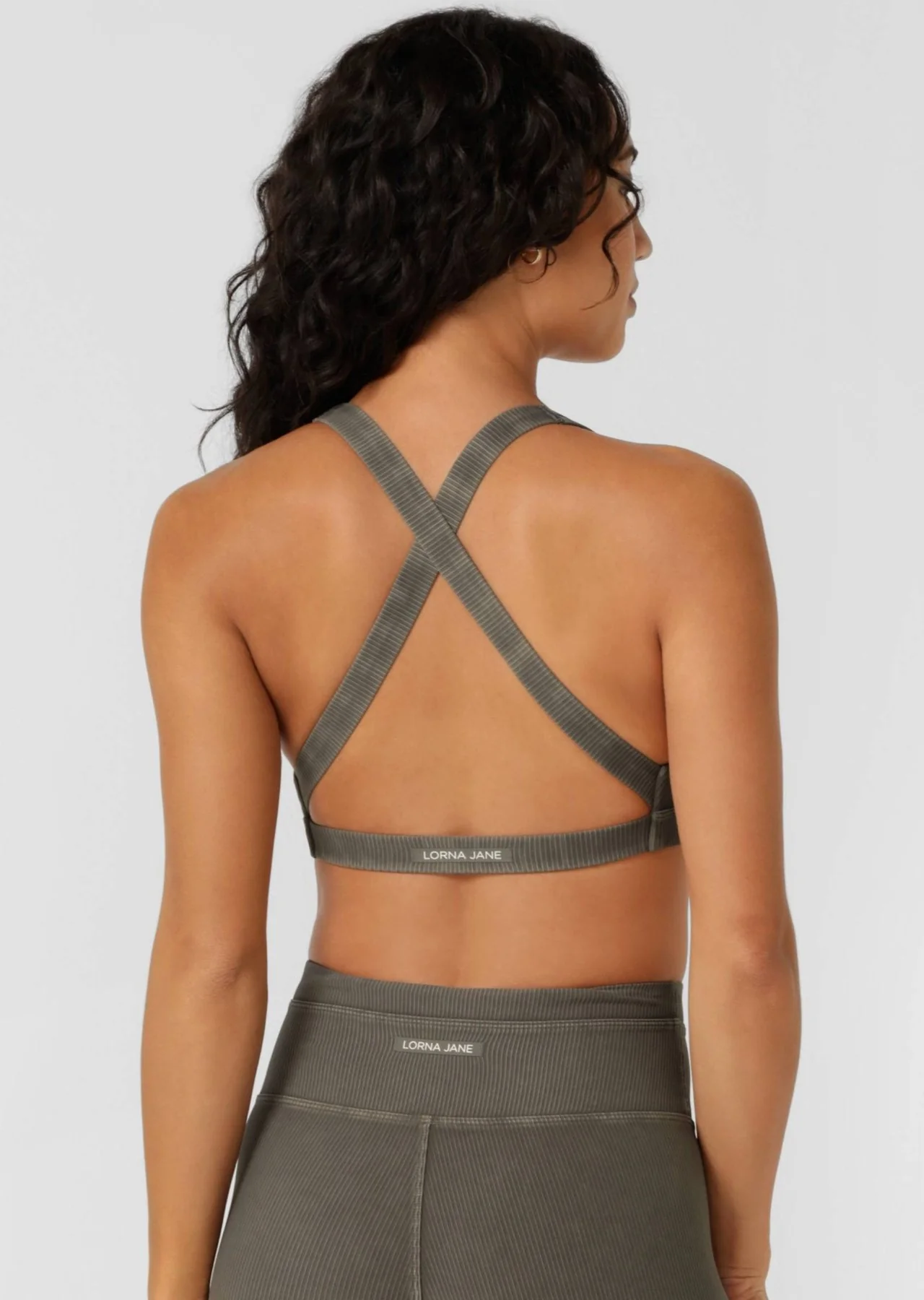 Perform Washed Rib Sports Bra