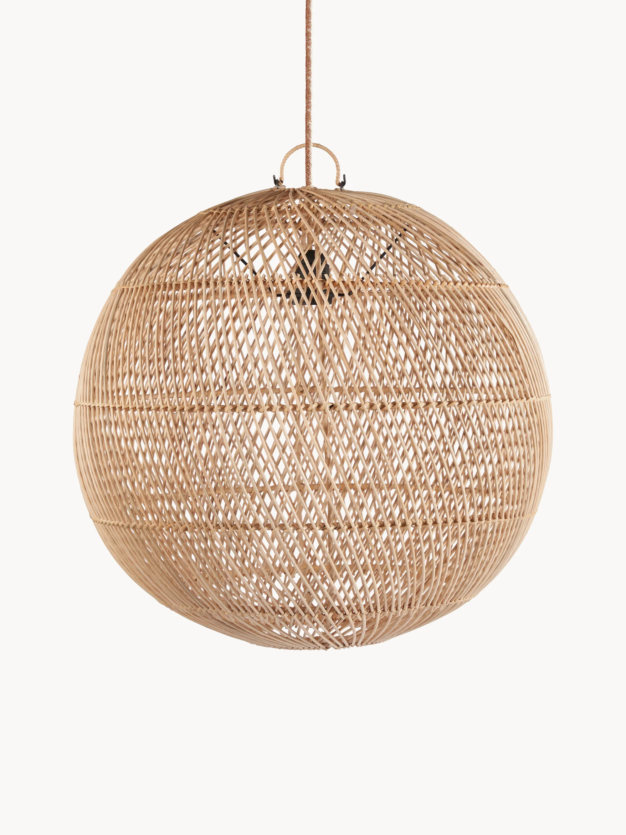 Rattan-Lampenschirm Bubble, in verschiedenen Größen