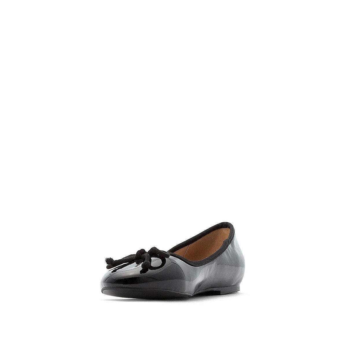 Ballerines vernies détail nœud