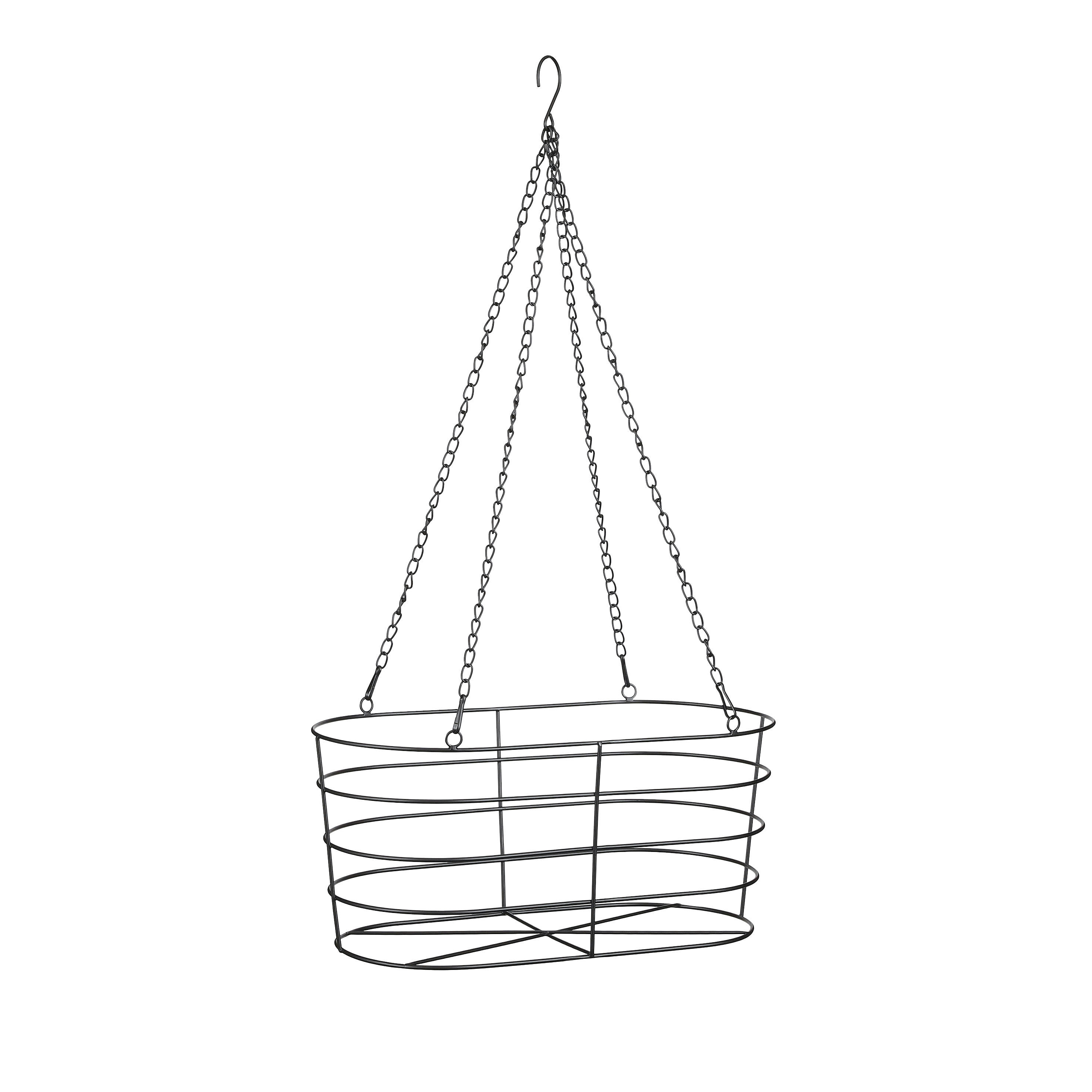 CALLEE - Cache-pot à suspendre en métal noir H76