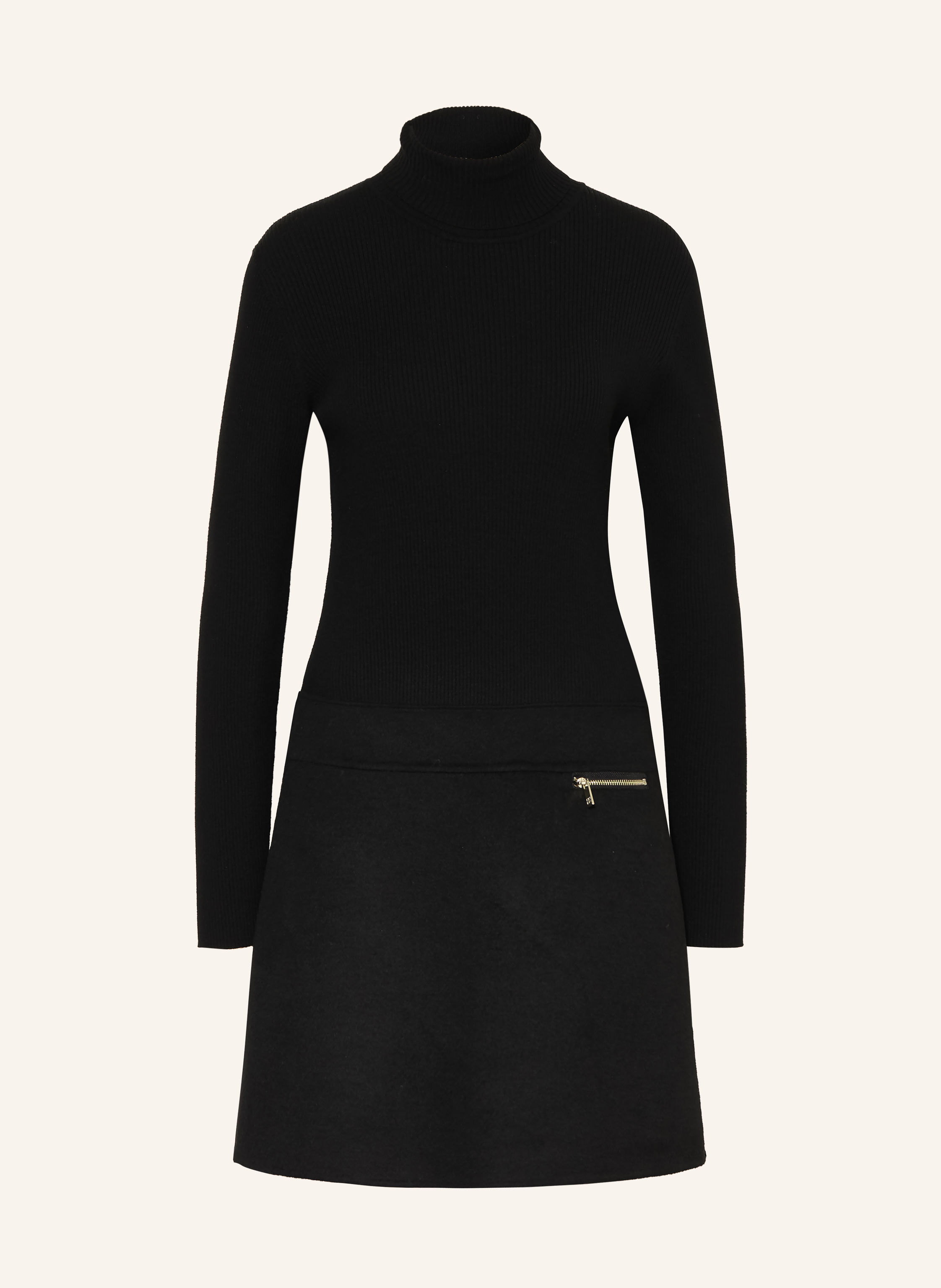 RIANI Kleid im Materialmix