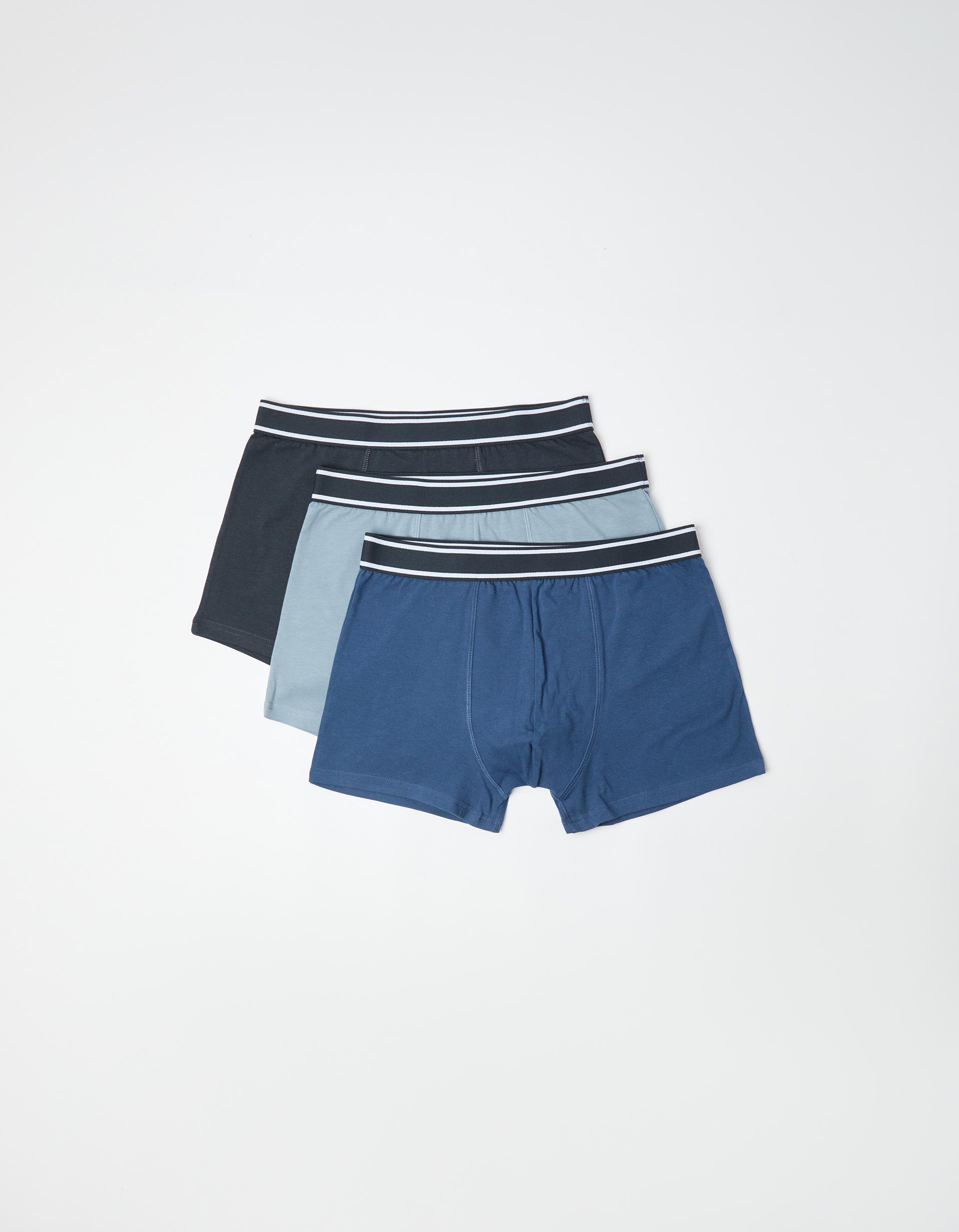 Pack 3 Boxers, Homem, Azul