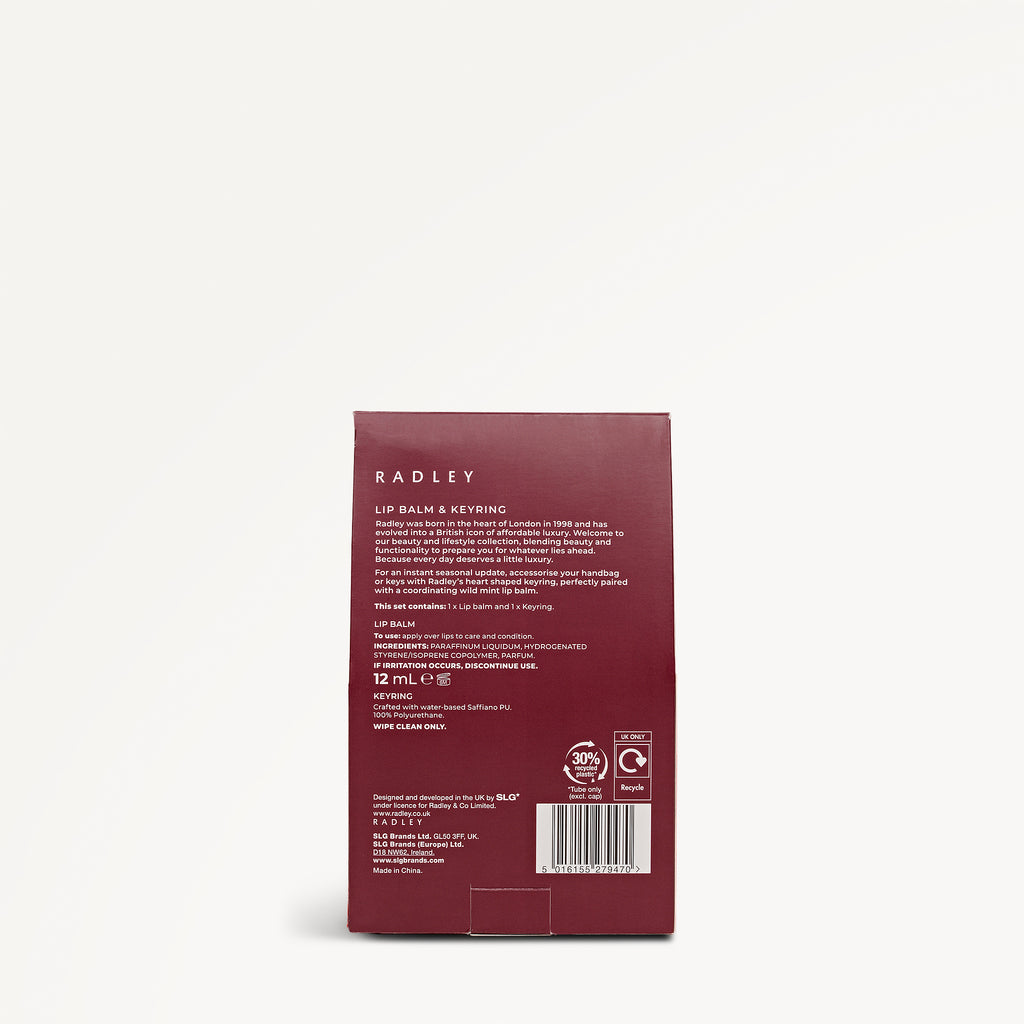 Radley Beauty - Lip Balm & Keyring