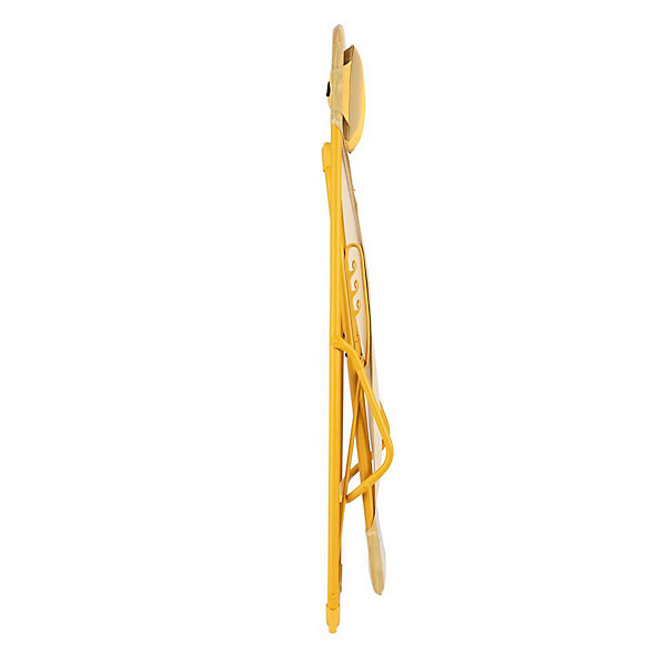 Bain de soleil Transaswing Lafuma polyester et acier miel l.60cm x H.91cm