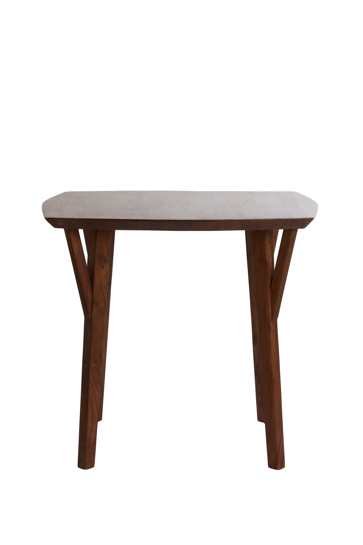 Light & Living eettafel QUENZA - Ø85x78cm - bruin