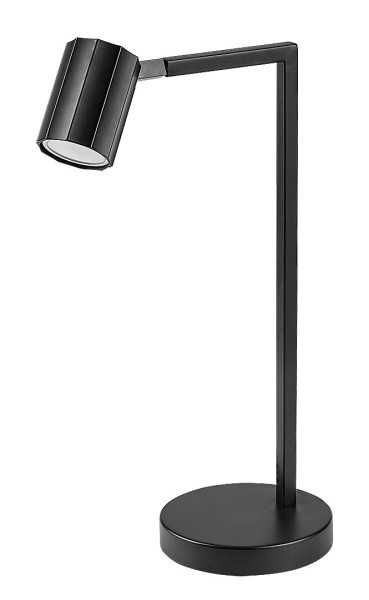 Lampka biurkowa czarny matowy KARTER 1xGU10x5W wys:44cm Rabalux