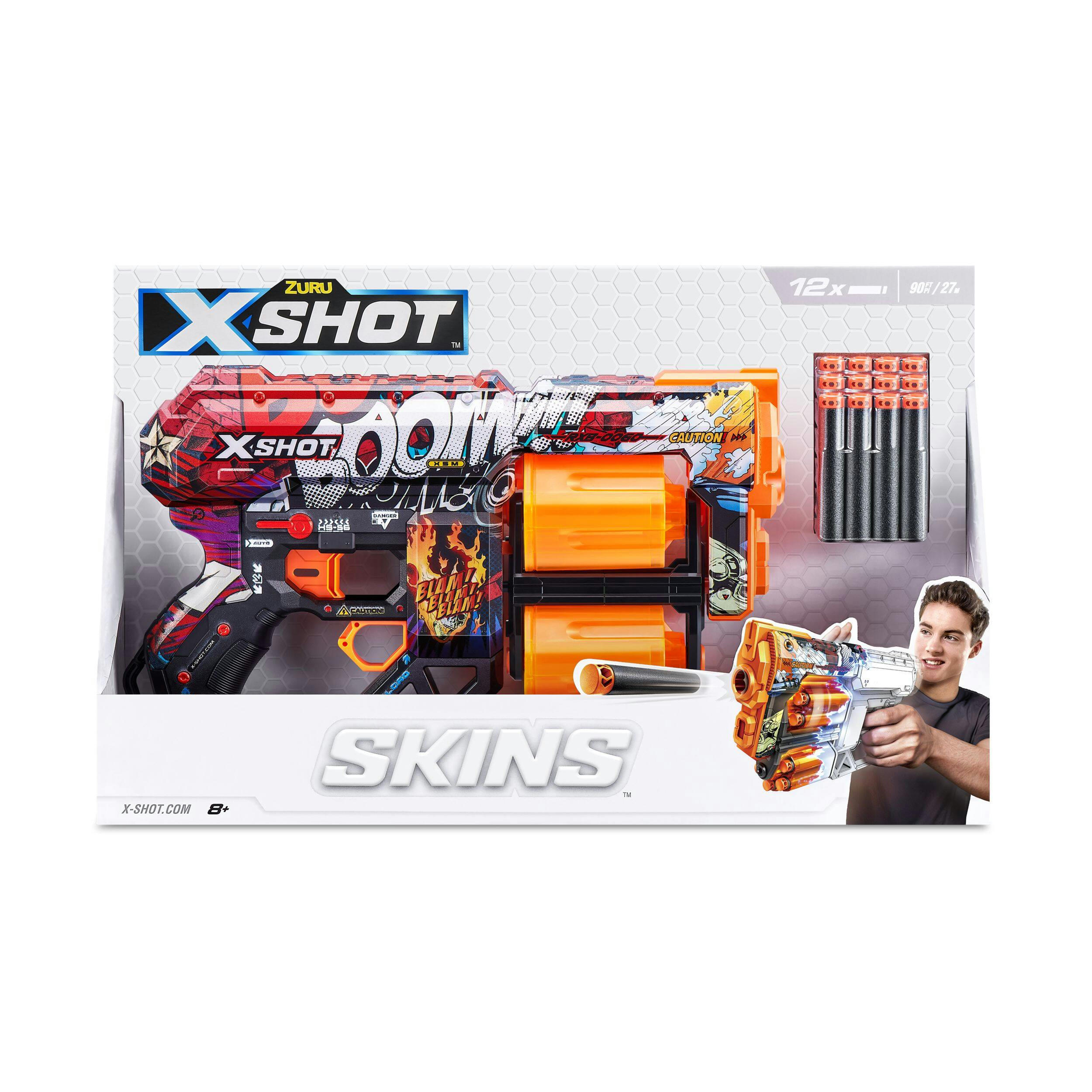 Zuru X-Shot Skins Dread