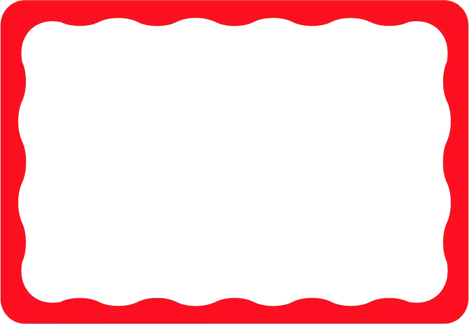 Border Name Tags, 100-pk
