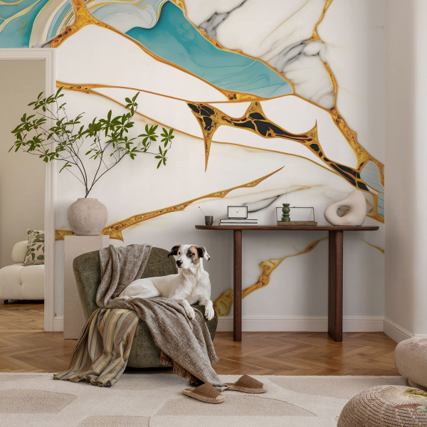 Samoprzylepna tapeta Elegancja marmuru 104x70 Wallfluent