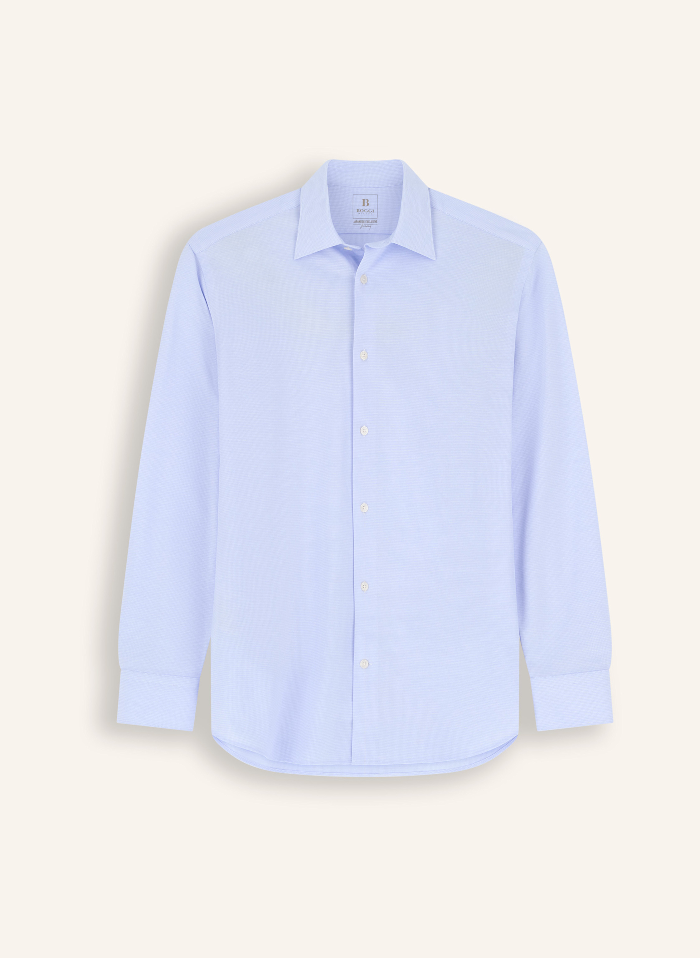 BOGGI MILANO Jerseyhemd Regular Fit