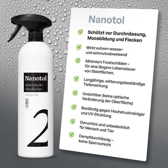 Nanoversiegelung, für Stein, 1 l