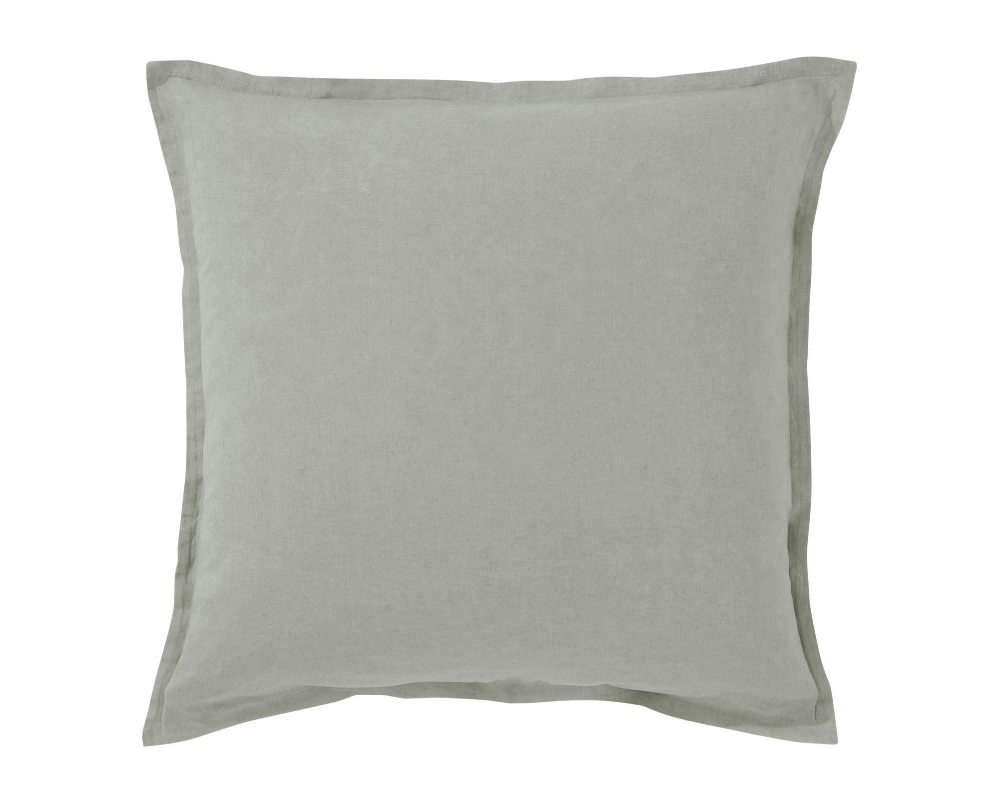 GAMME UNIE LIN PRÉLAVÉ - Drap-housse 160x200x28 gris en lin