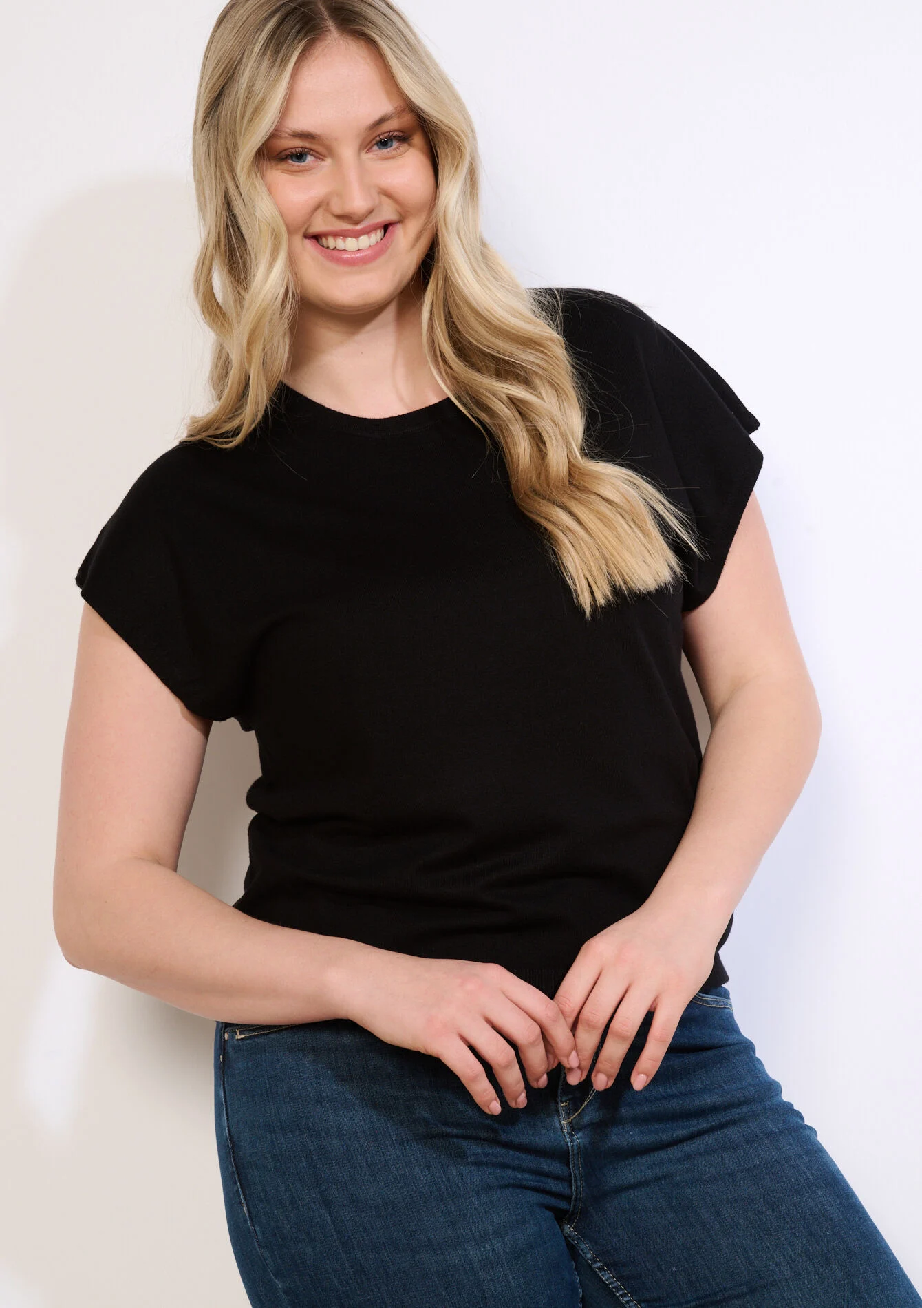 Lichte gebreide tanktop