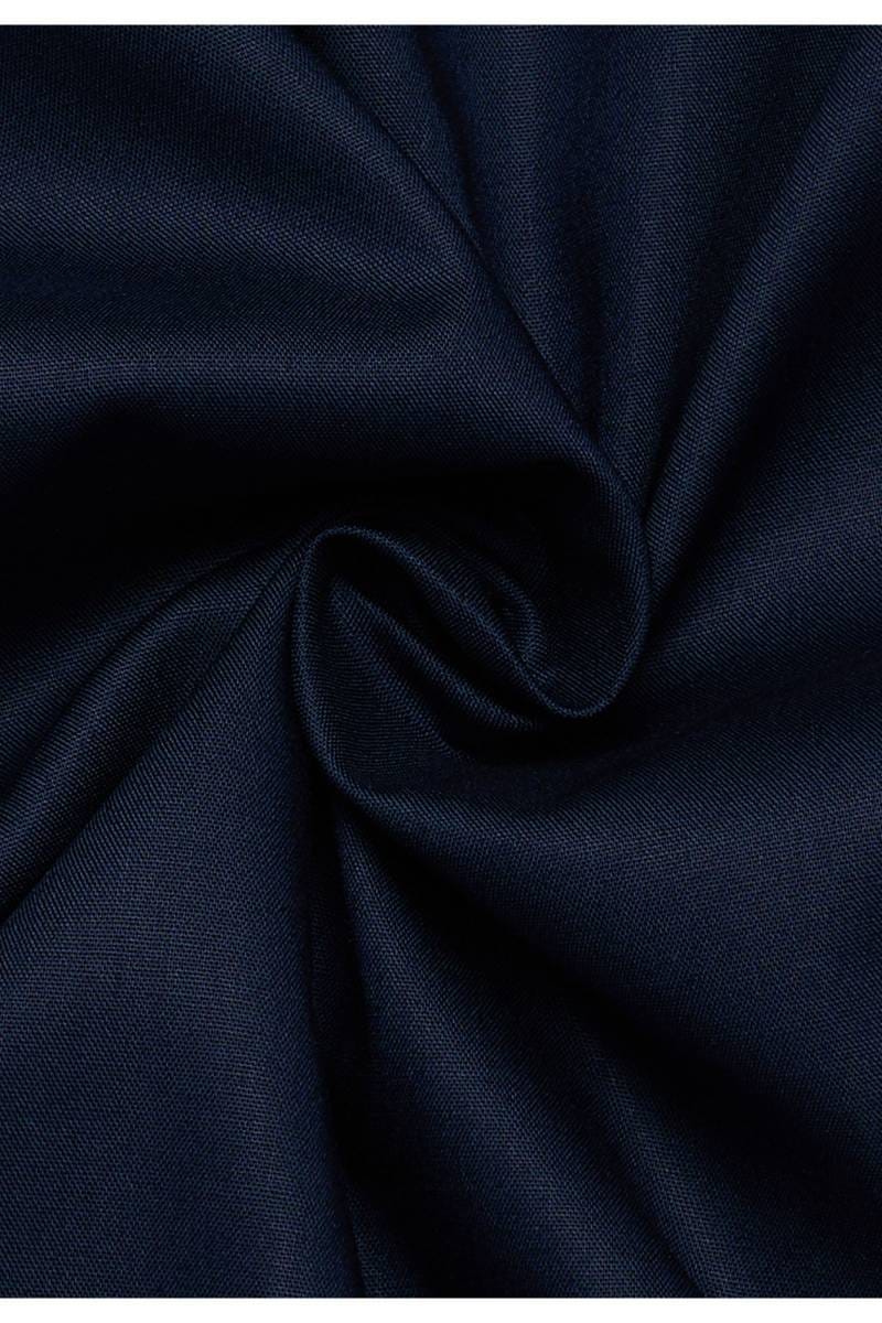 ETERNA Slim Fit Hemd marine, Einfarbig