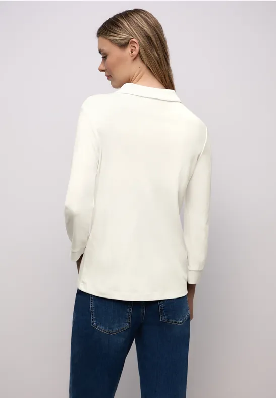 Poloshirt mit Zipper