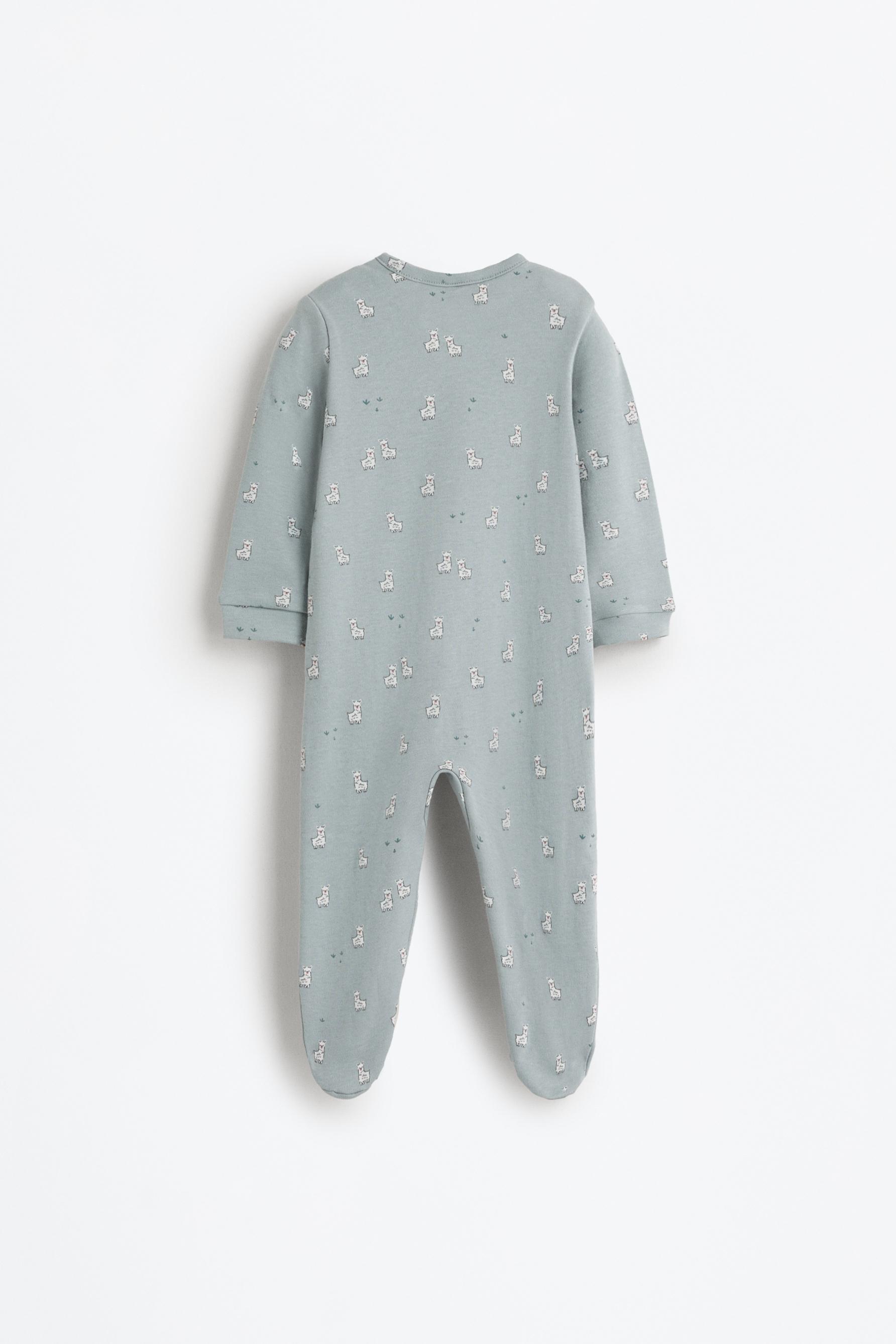 Pijama interlock estampado entero