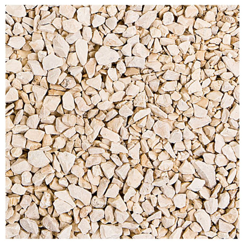 Palette 56 sacs Gravier Yellow Sun jaune beige 8-11 mm 20 kg COBO GARDEN