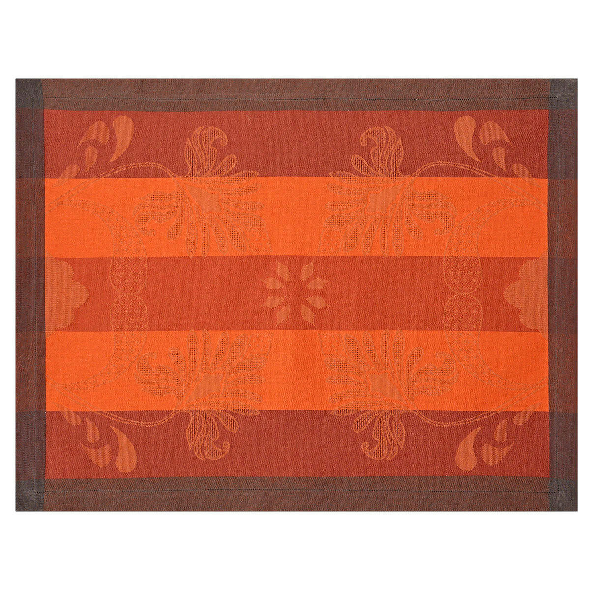 BENGALE - Set de table en coton tigre 50 x 36