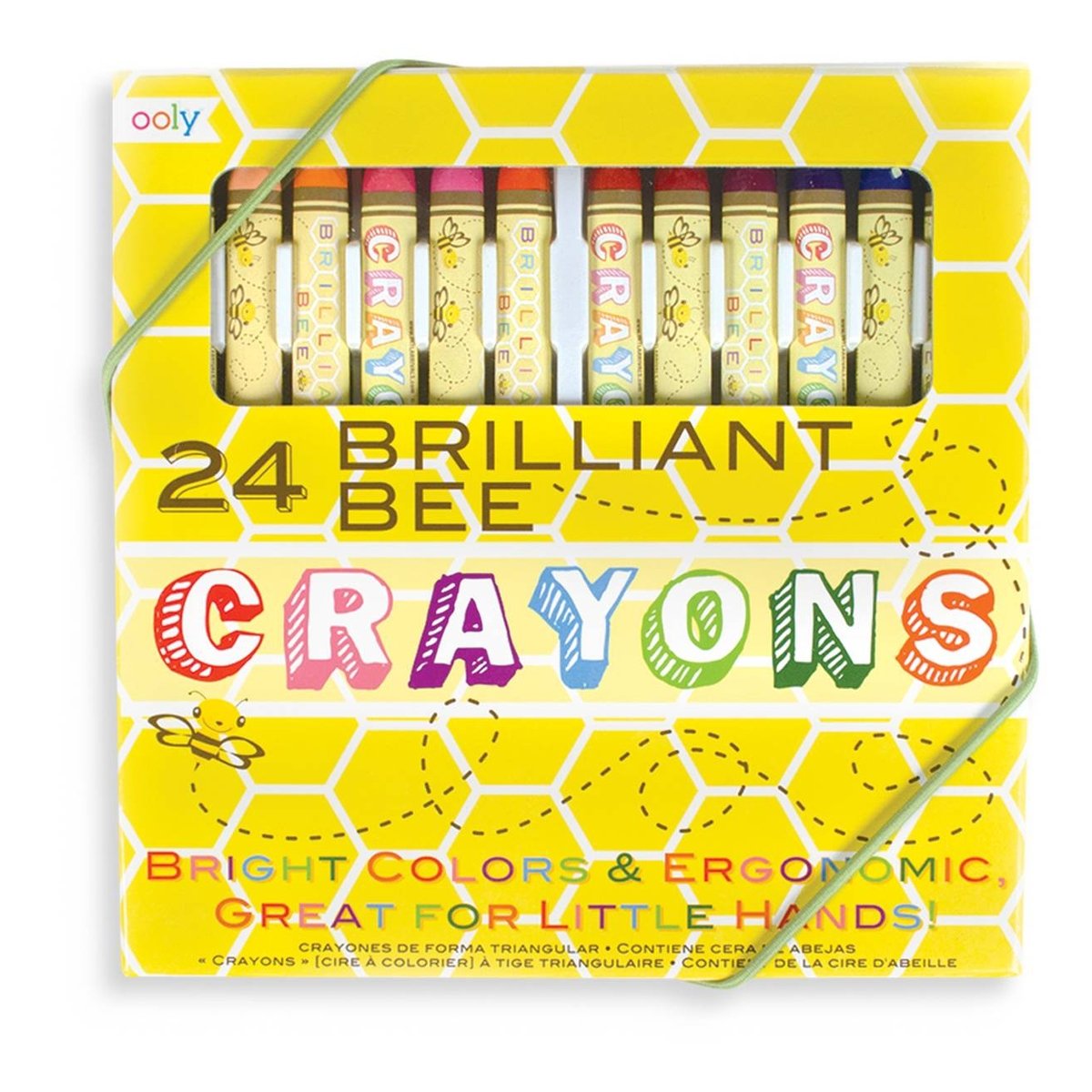 Brilliant Bee Crayons 24 Pack