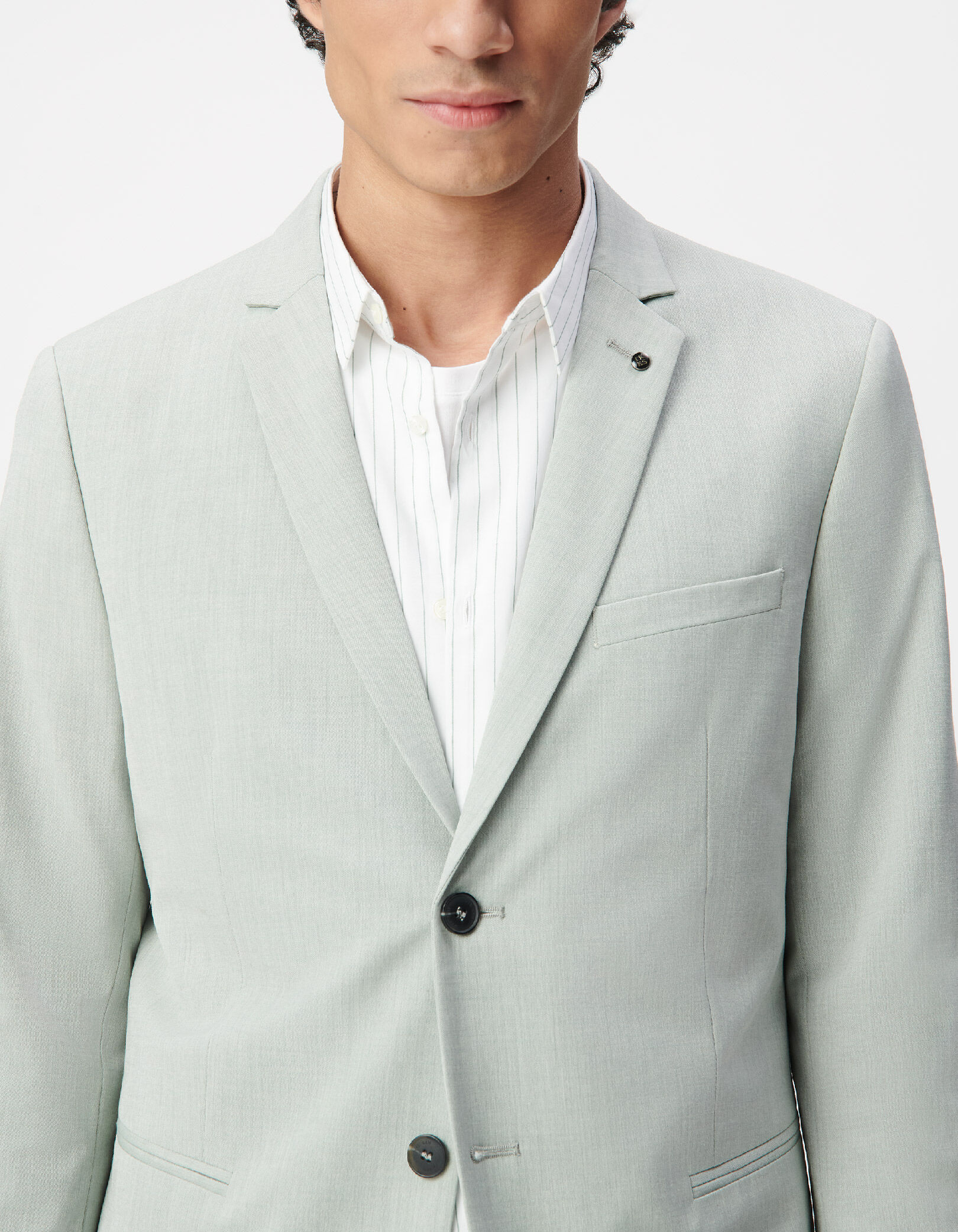 Veste de costume vert amande Homme