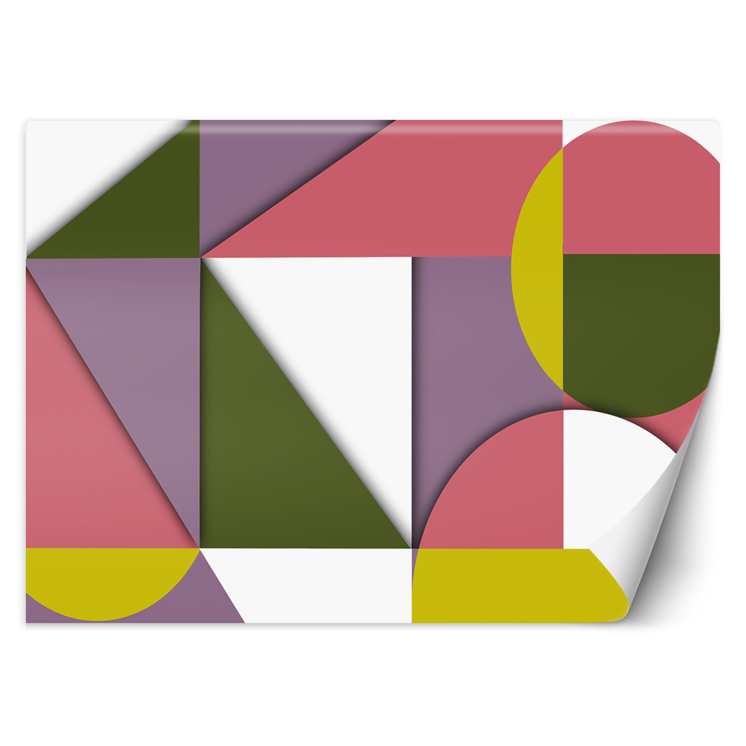 Feeby Fototapeta, Kolorowe geometryczne kształty abstrakcja 150x105