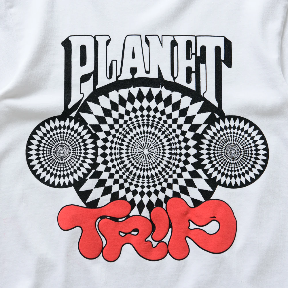 Always On Tour Planet Trip Tee - White
