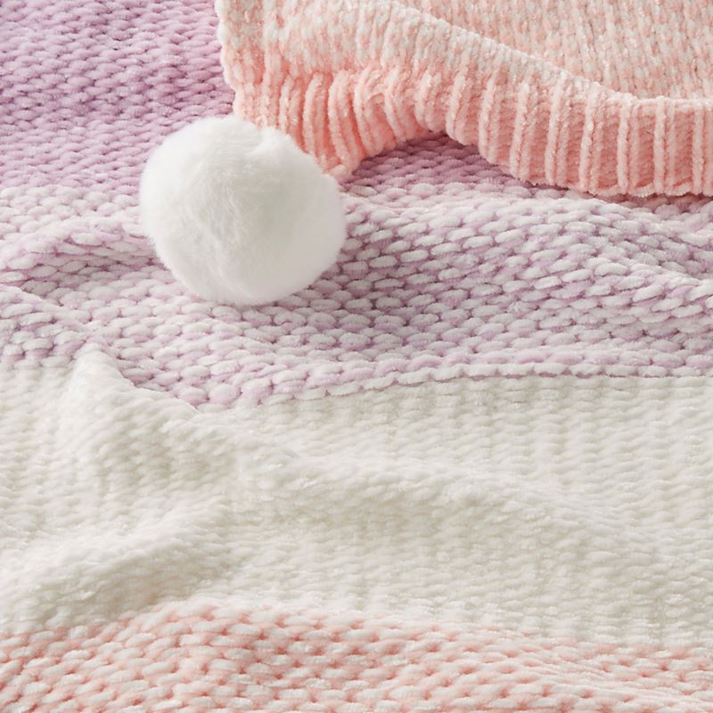 Sophie Ombre Sunset Chenille Throw