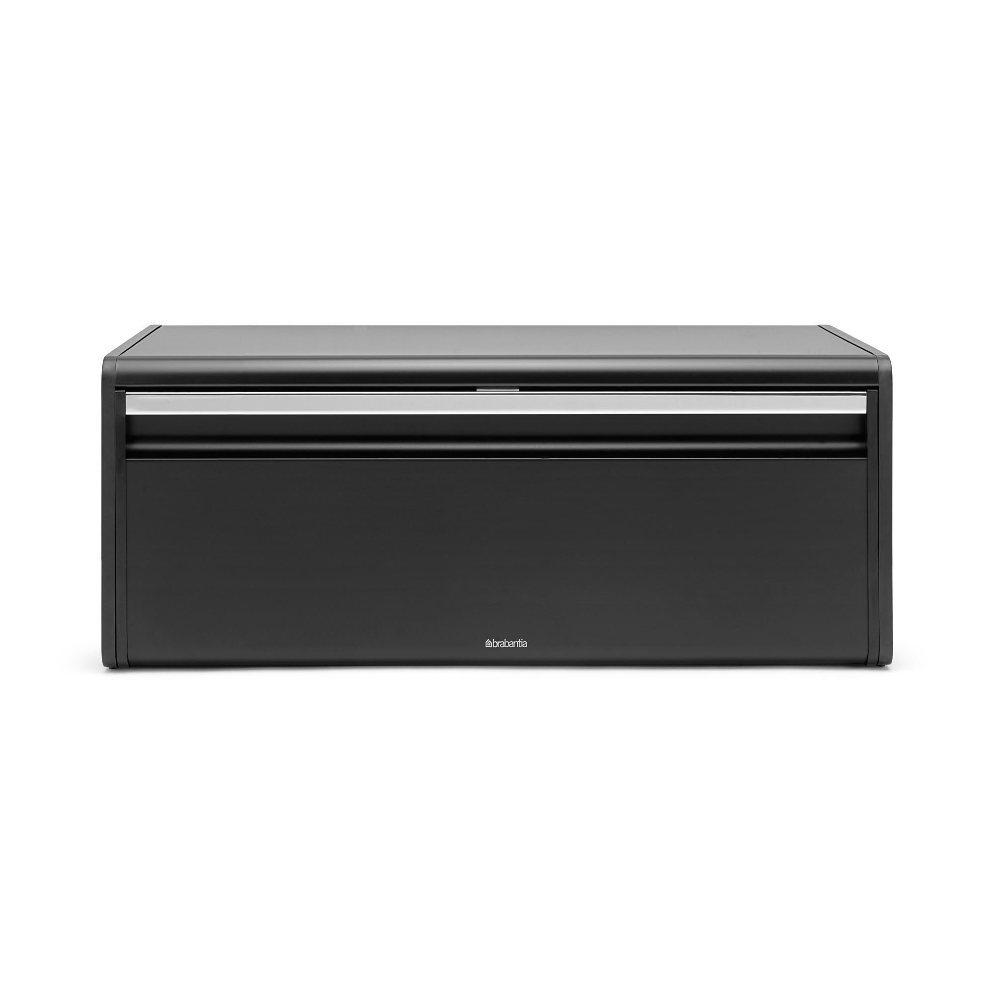 Brabantia Broodtrommel met klepdeksel, Regular - Matt Black