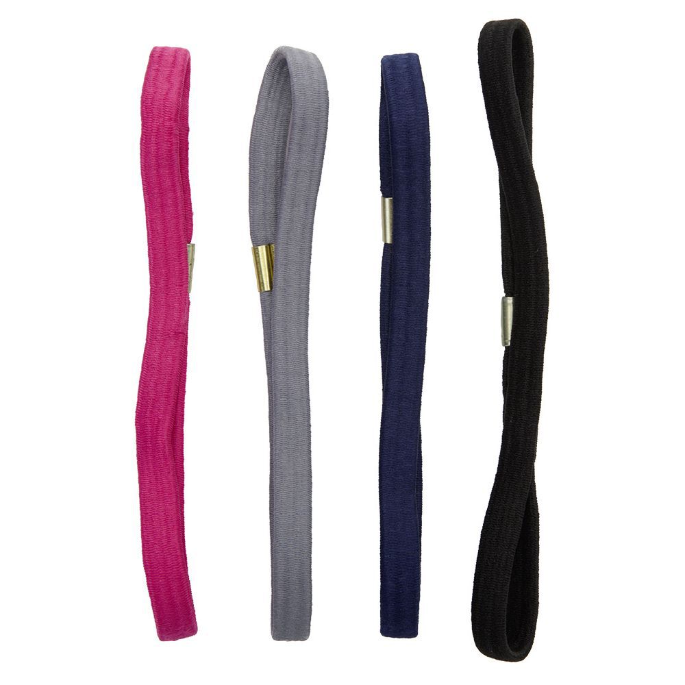 Bandeau élastique uni x4