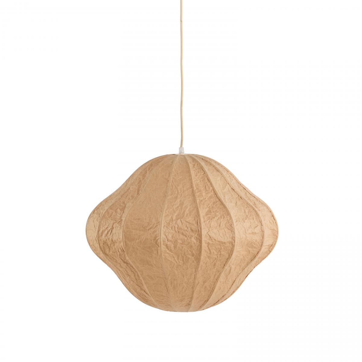 Light & Living - Sukau hanglamp Ø50x40,5 cm - kraftpapier bruin