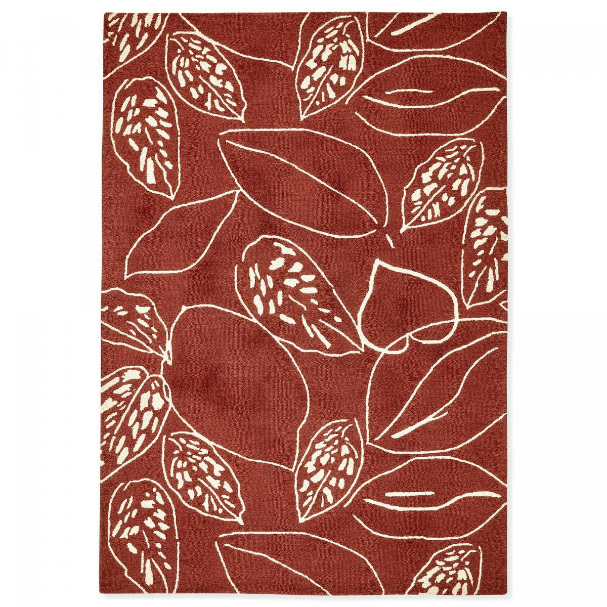 HEFOL - Tapis salon rouge 120x180