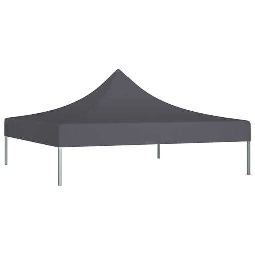 NNEVL Party Tent Roof 2x2 m Anthracite 270 g/m&sup2;