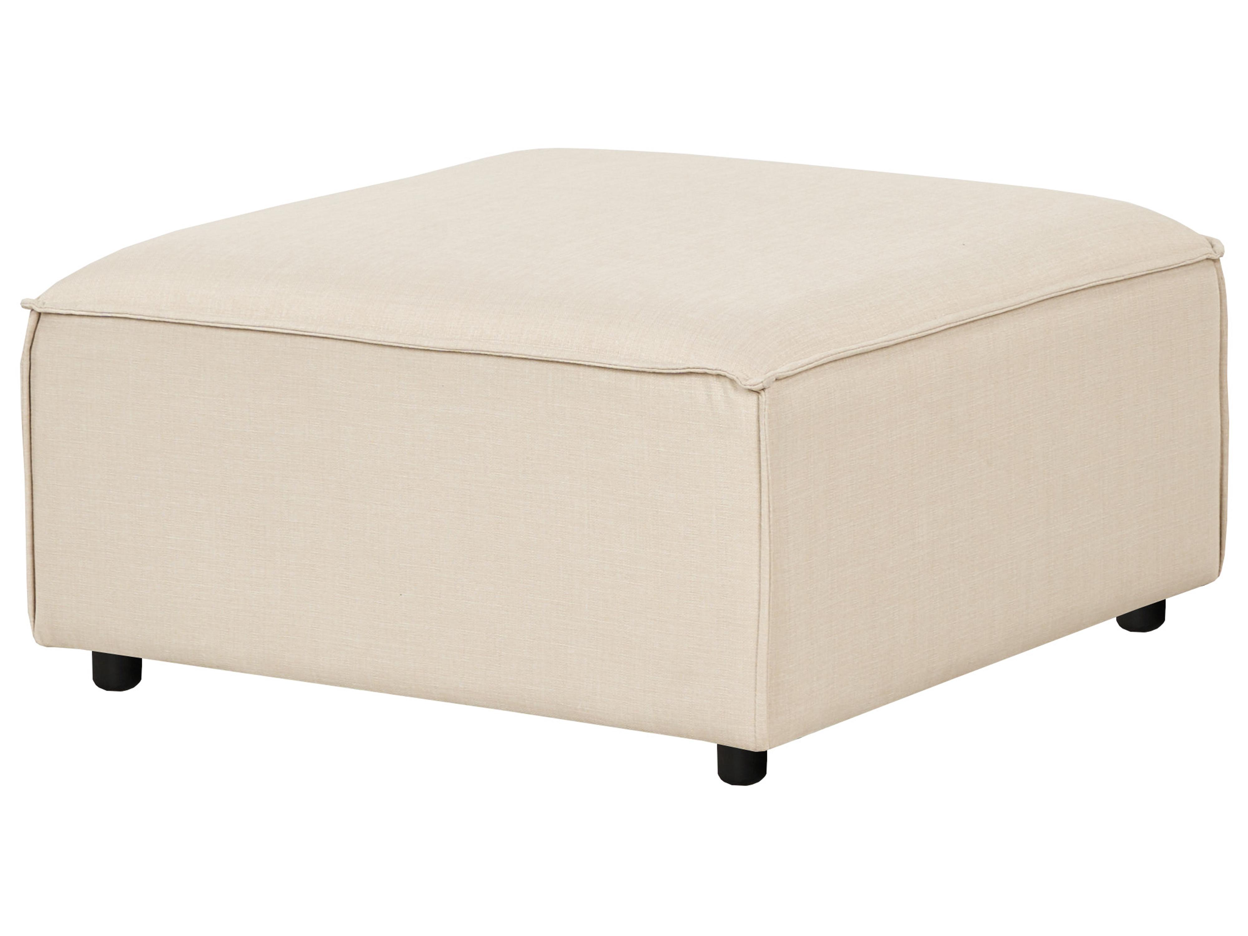 Ottoman ARDAL Fabric Beige