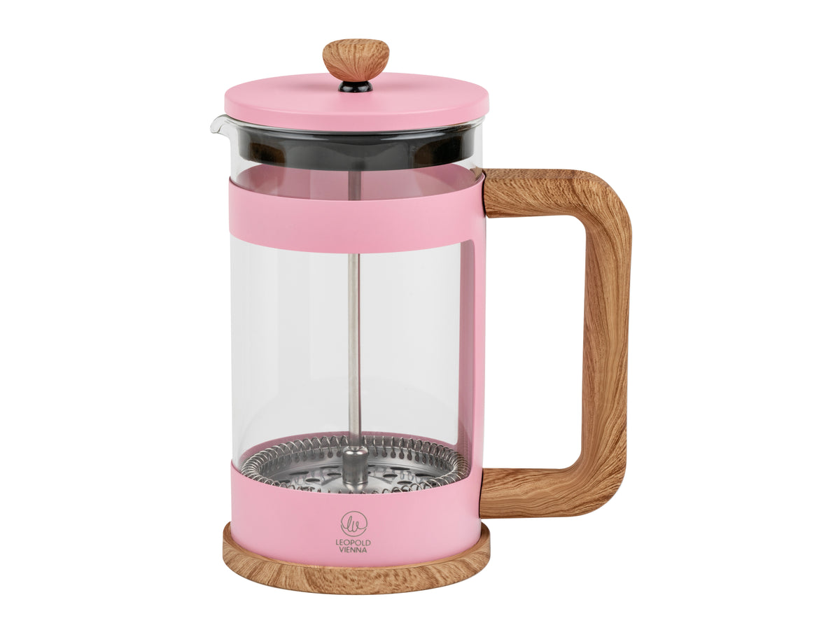 Leopold Vienna - Koffie- & theemaker Franca - 600 ml - roze - Gezien in VT Wonen magazine