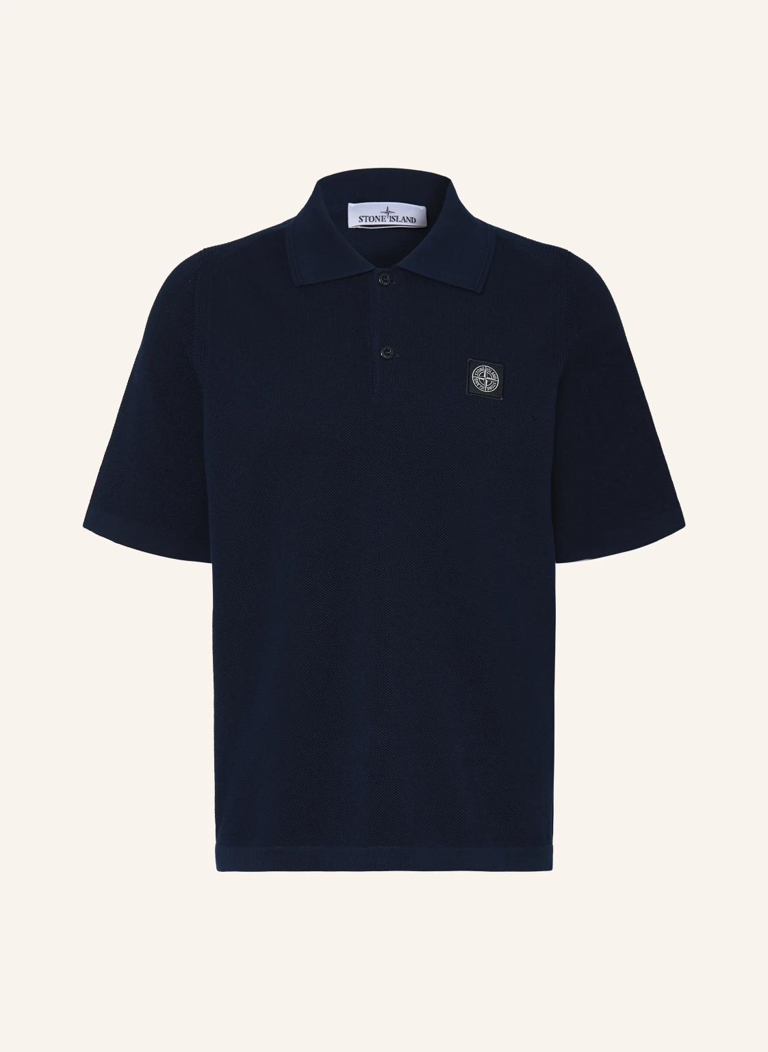 STONE ISLAND Strick-Poloshirt Loose Fit