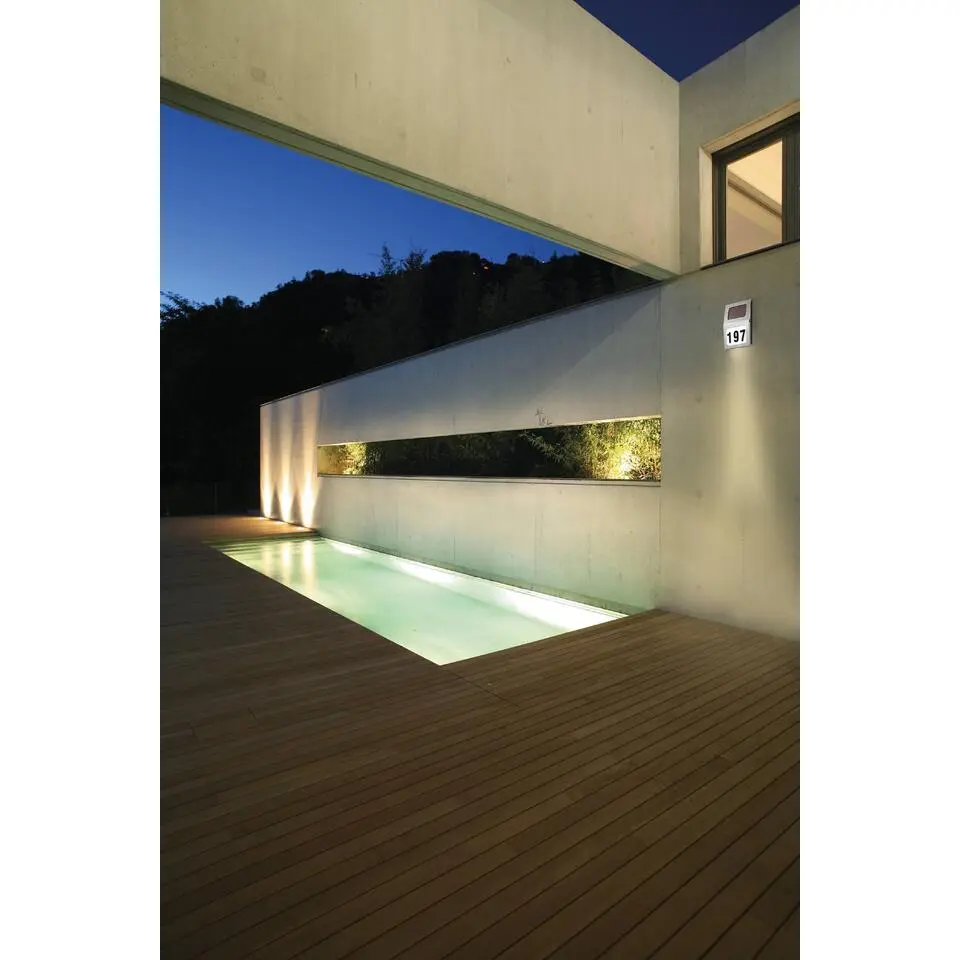 EGLO Orimini wandlamp - zonne-energie - LED - Huisnummer