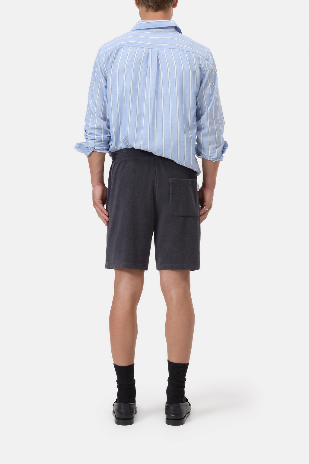 Frottee-Shorts aus Baumwoll-Mix