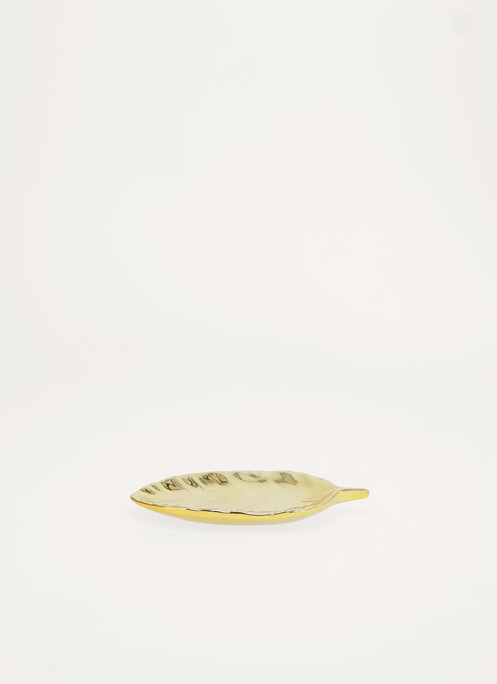 VIDE POCHE FEUILLE DORE