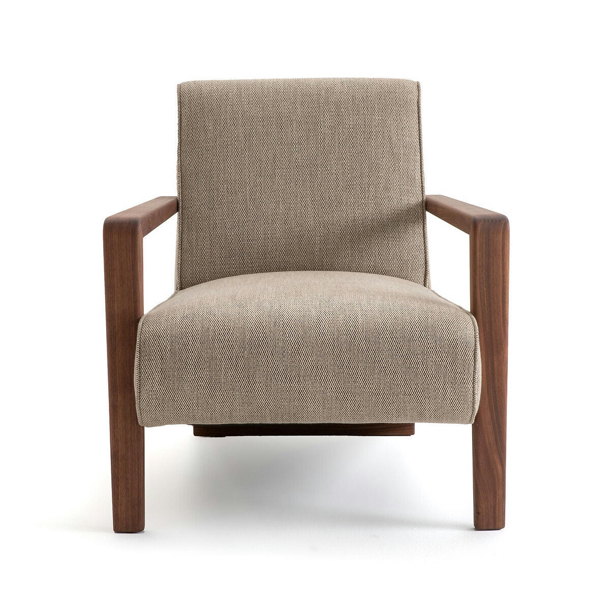 Fauteuil viscose-lin chiné, Sanami