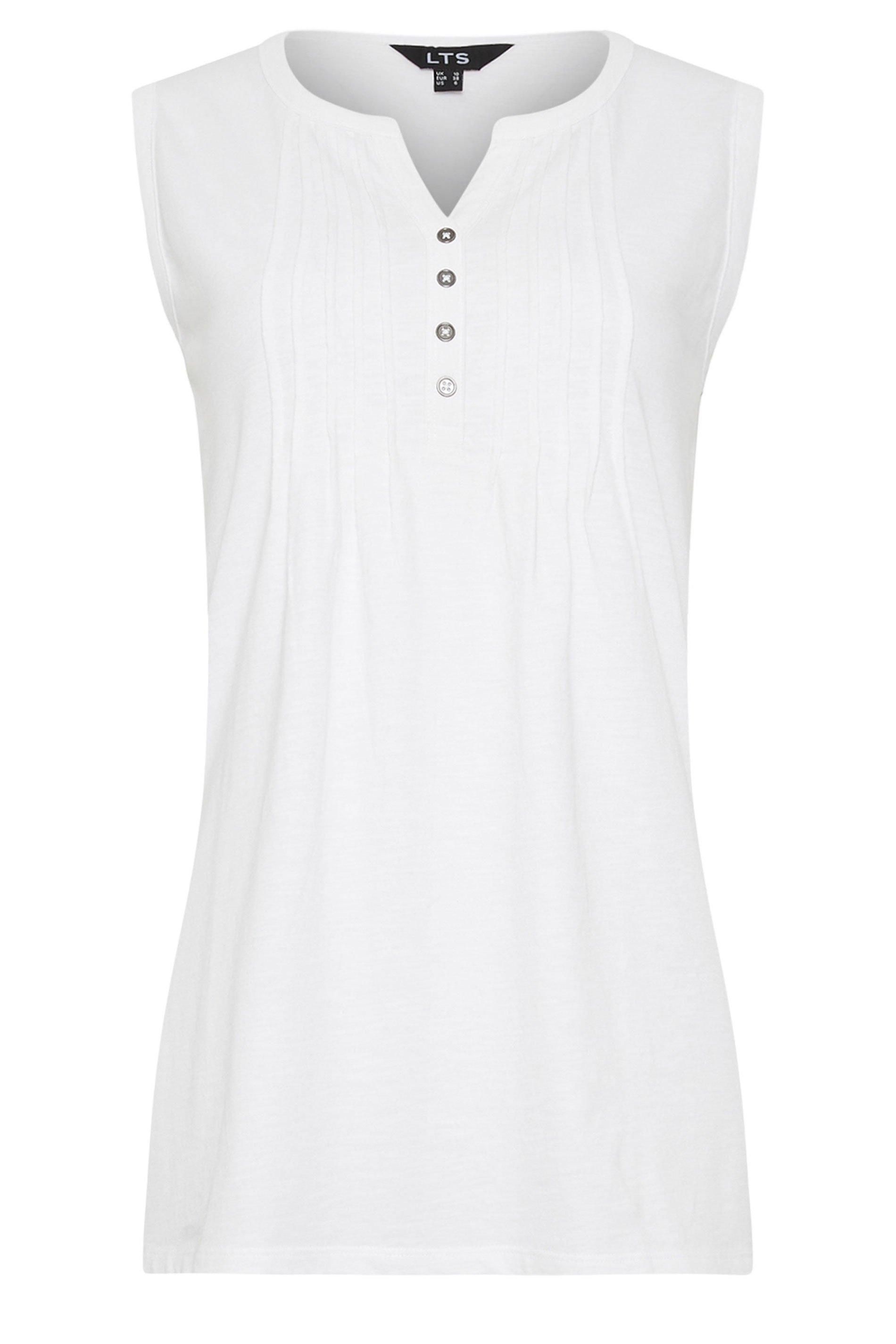Long Tall Sally Tall Henley Vest Top